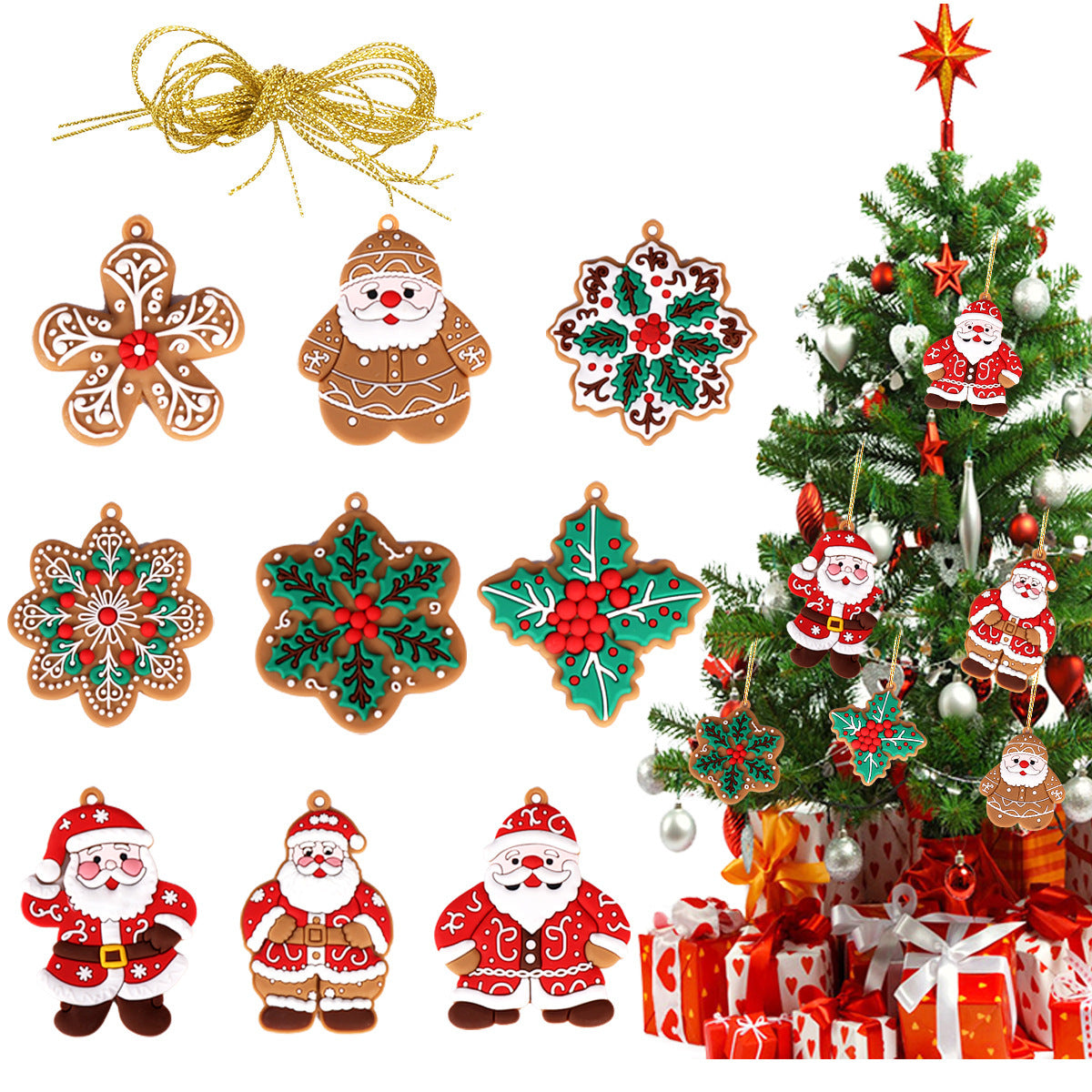 【S8】Christmas gift decoration pendant