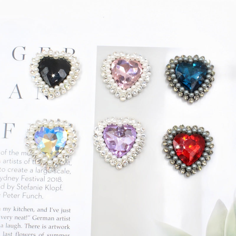 【B19】Pearl Heart-shaped Edging