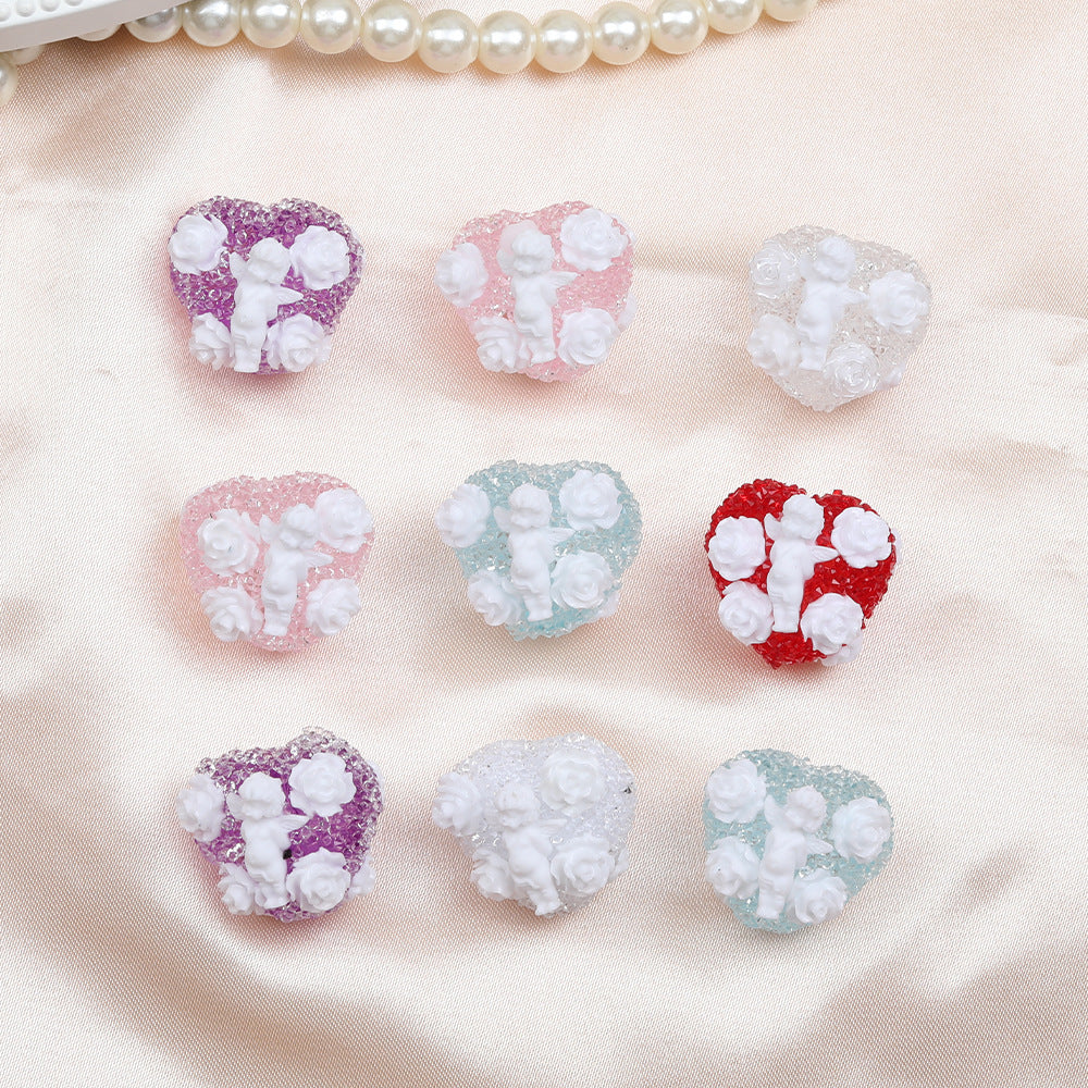 【B29】Sugar rose, winged angel, heart