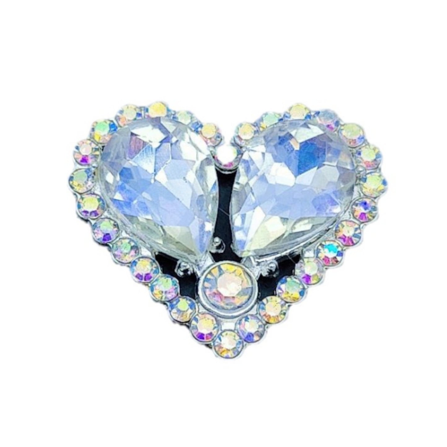 【B7】Crystal Colorful Diamond Heart