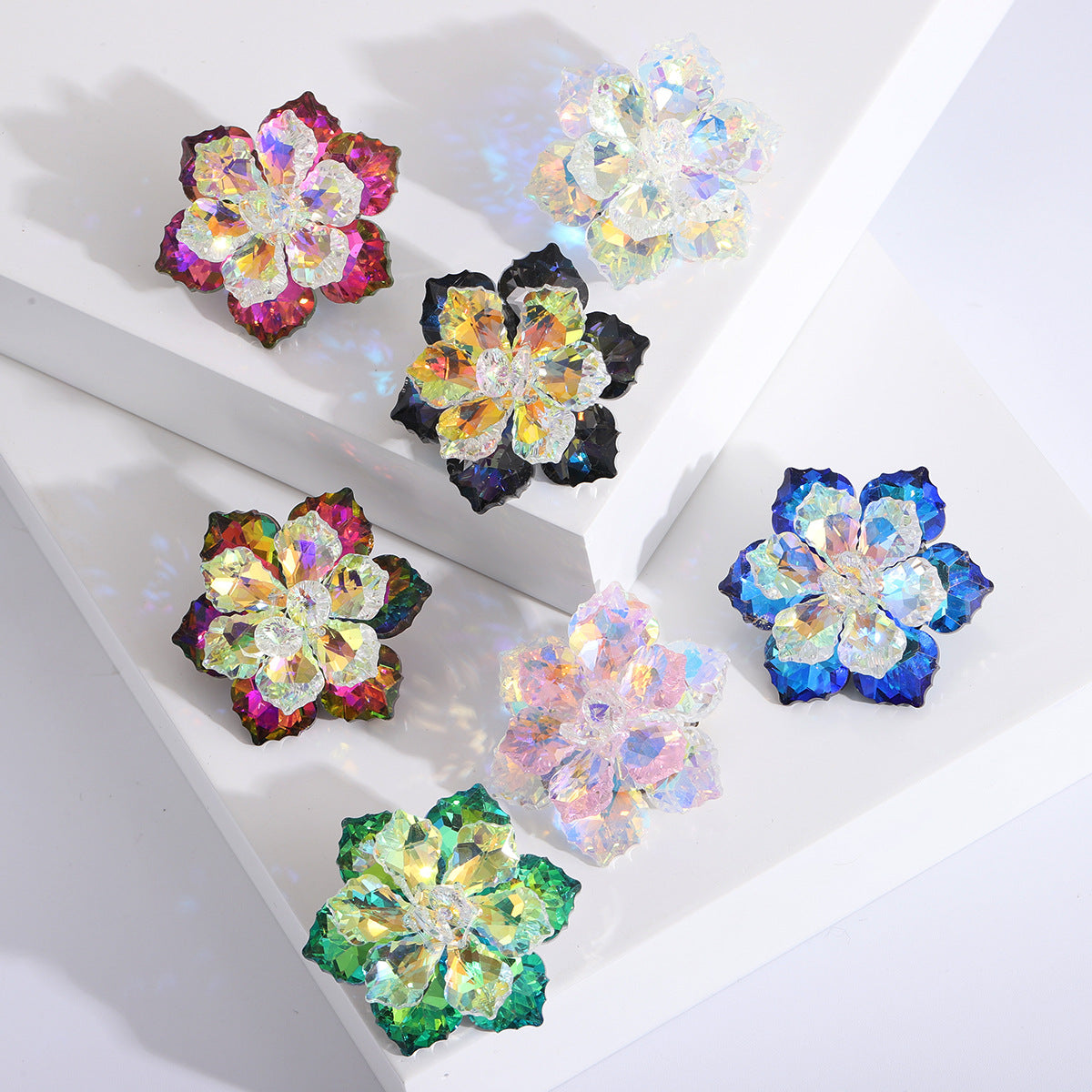 【B10】Crystal flowers