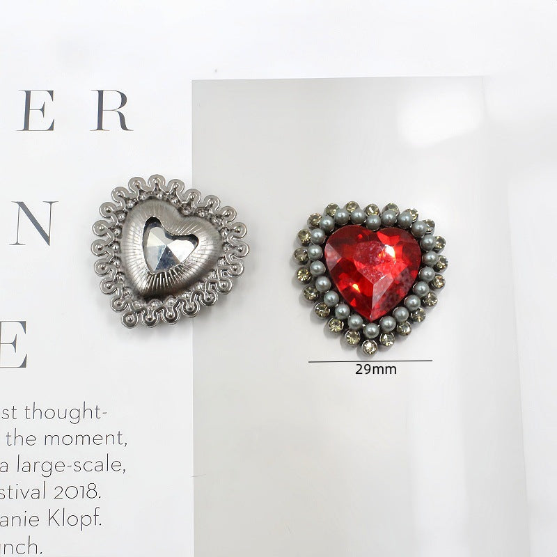 【B19】Pearl Heart-shaped Edging